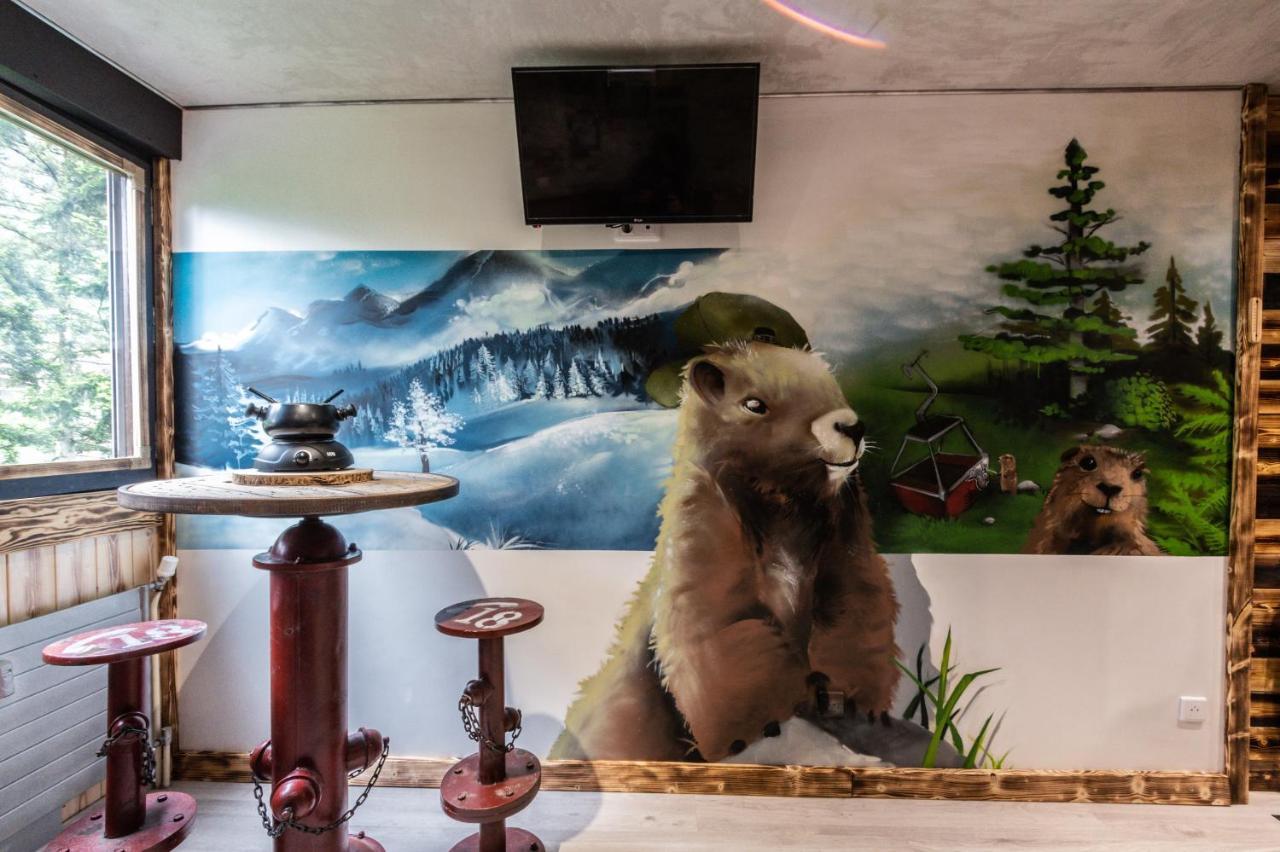 Le Tete Pied Centre/Telecabine Saint-Gervais 外观 照片