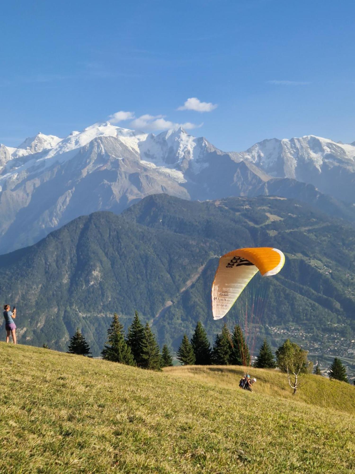 Le Tete Pied Centre/Telecabine Saint-Gervais 外观 照片